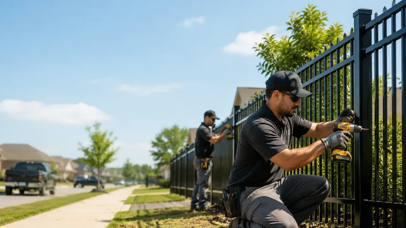 Metal Fence Installation in Berlin, MD
